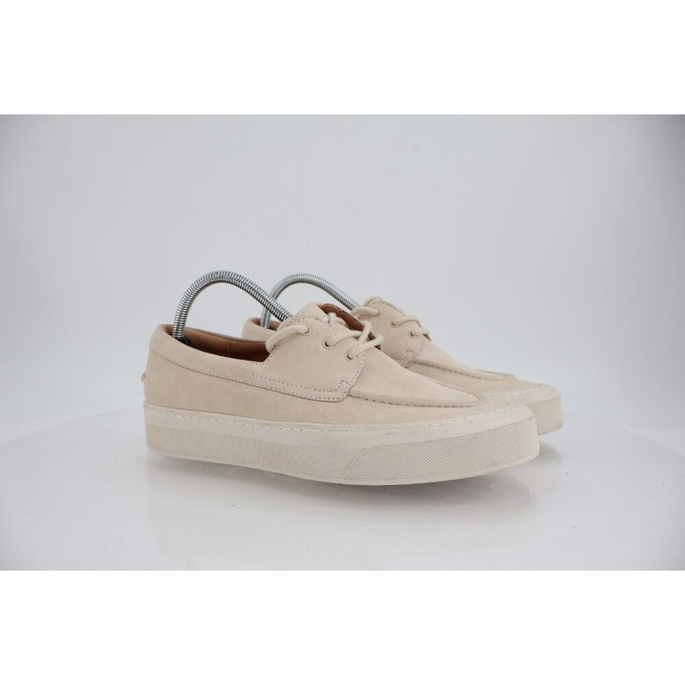 Sperry Candyboat Womens Size 10 Beige Suede Platform Boat Shoes Lace Up